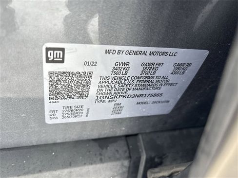 Used 2022 Chevrolet Tahoe Z71 w/ Luxury Package image 35