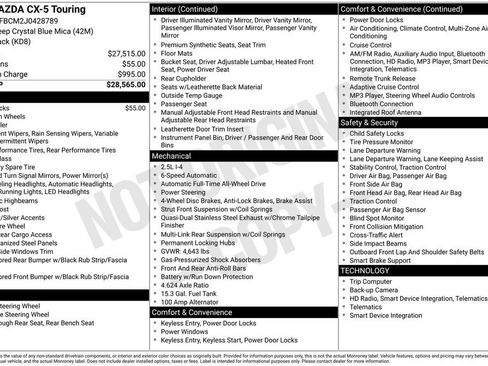 Used 2018 MAZDA CX-5 Touring image 3