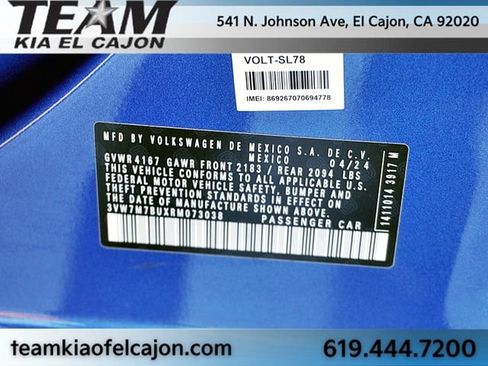 Used 2024 Volkswagen Jetta SE FWD image 31
