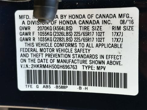 Used 2016 Honda CR-V EX image 26