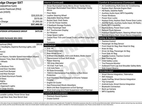 Used 2023 Dodge Charger SXT RWD image 6