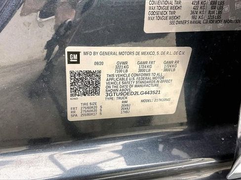 Certified 2020 GMC Sierra 1500 SLT w/ SLT Premium Package image 32