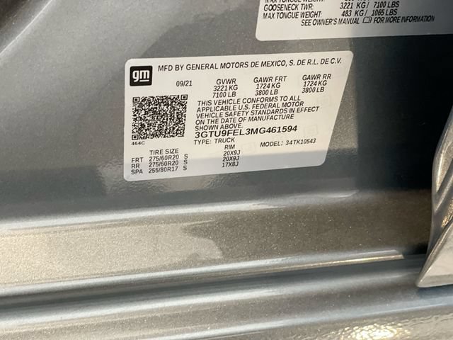 Certified 2021 GMC Sierra 1500 Denali w/ Driver Alert Package II AWD/4WD image 28