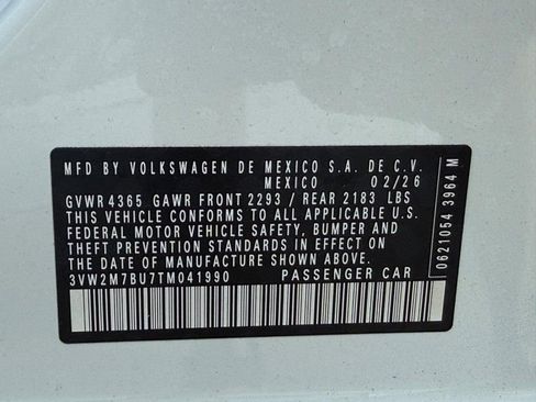 New 2026 Volkswagen Jetta GLI Autobahn FWD image 20