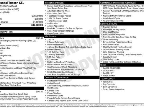 Certified 2026 Hyundai Tucson SEL FWD image 2