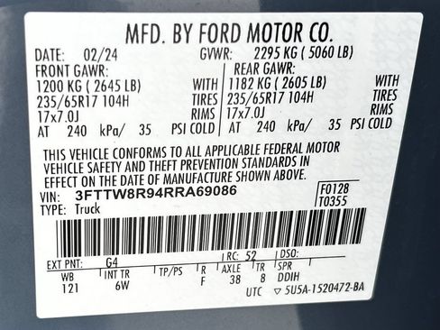 Used 2024 Ford Maverick Tremor w/ Tremor Off-Road Package AWD/4WD image 35