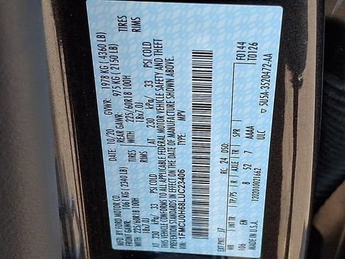 Used 2020 Ford Escape SEL FWD image 22