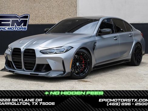 Used 2024 BMW M3 Competition w/ Executive Package AWD/4WD image 1
