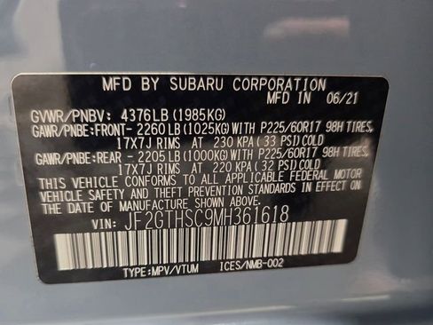 Used 2021 Subaru Crosstrek 2.5i Sport w/ Moonroof Package image 38