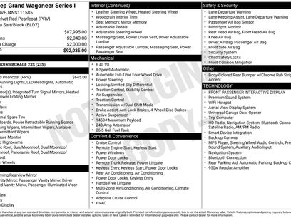Used 2022 Jeep Grand Wagoneer Series I