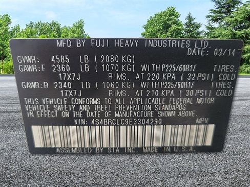 Used 2014 Subaru Outback 2.5i Limited image 26