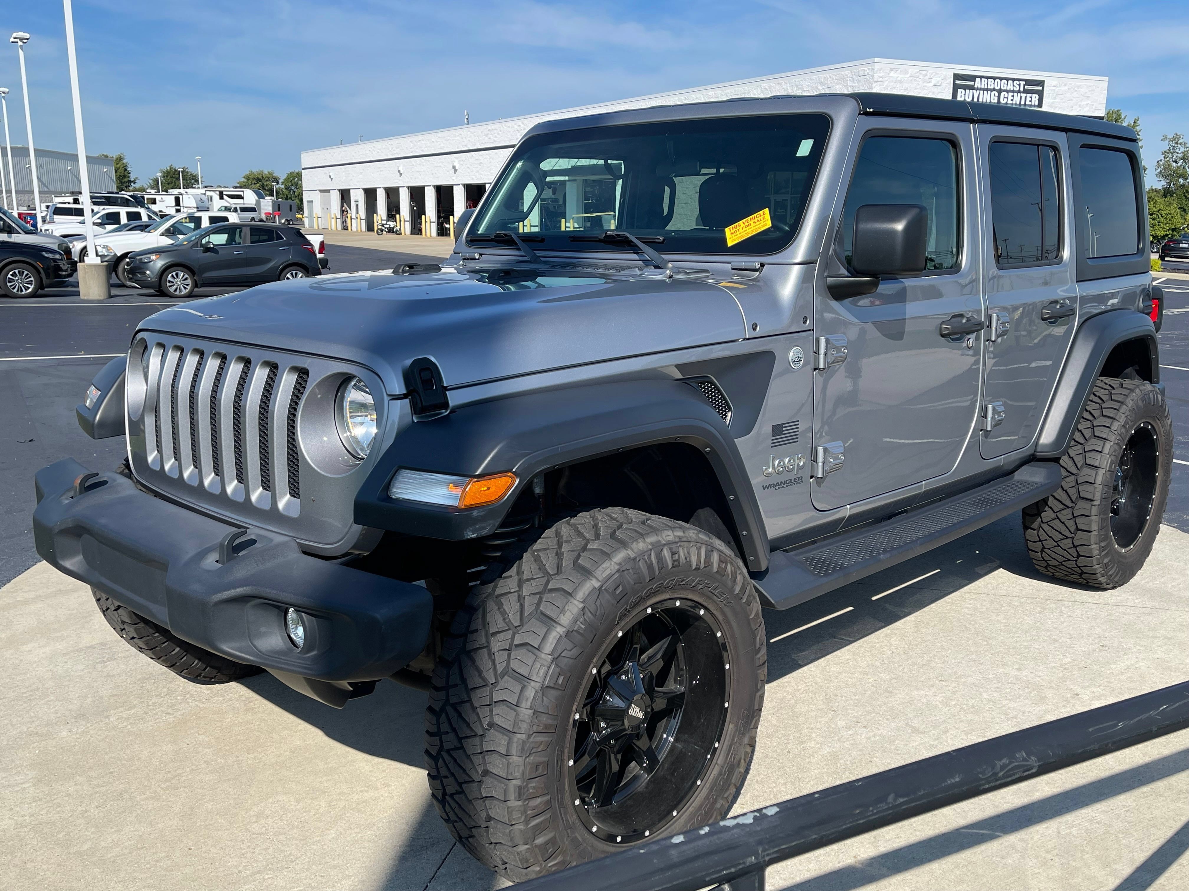 Used 2020 Jeep Wrangler Unlimited Sport AWD/4WD image 3