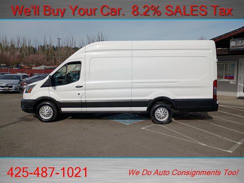 Used 2023 Ford Transit 250 148 High Roof Extended AWD image 5