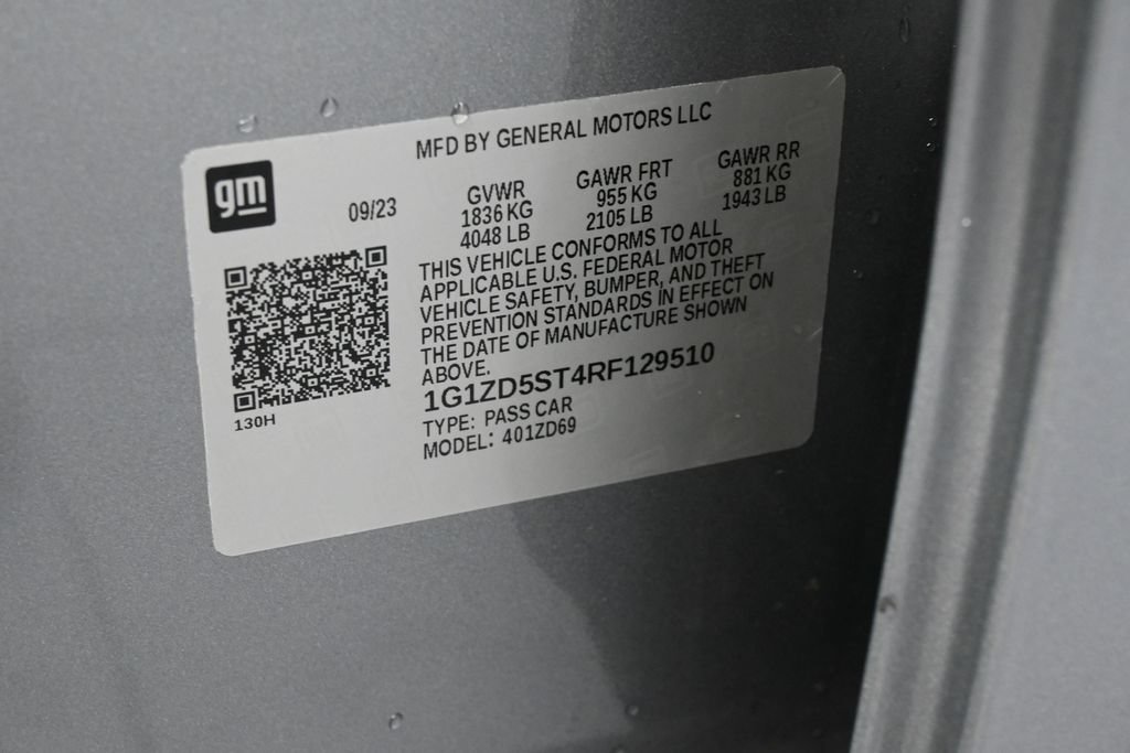 Used 2024 Chevrolet Malibu LT FWD image 16