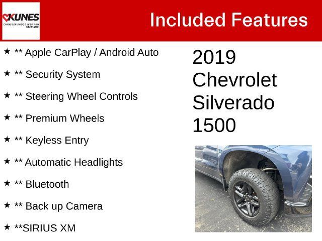 Used 2019 Chevrolet Silverado 1500 LT Trail Boss AWD/4WD image 4