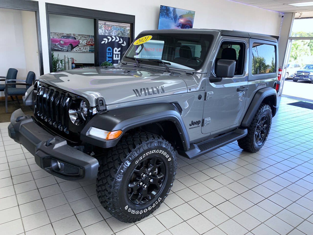 Used 2021 Jeep Wrangler Sport AWD/4WD image 7