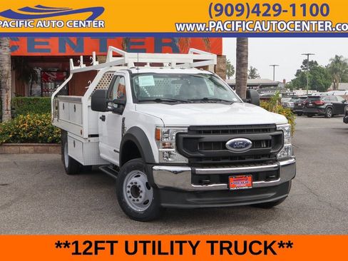Used 2021 Ford F550 2WD Regular Cab Super Duty image 1