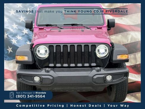 Used 2022 Jeep Wrangler Unlimited Willys image 3