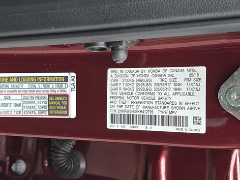 Used 2019 Honda CR-V LX image 36