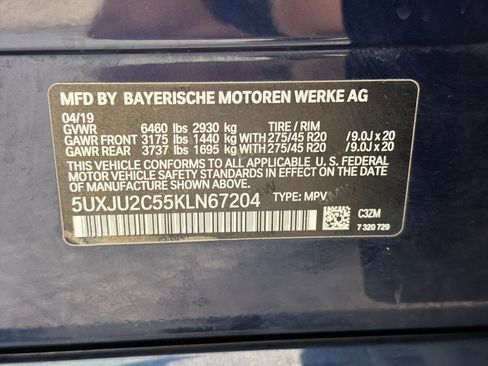 Used 2019 BMW X5 xDrive50i w/ M Sport Package AWD/4WD image 20