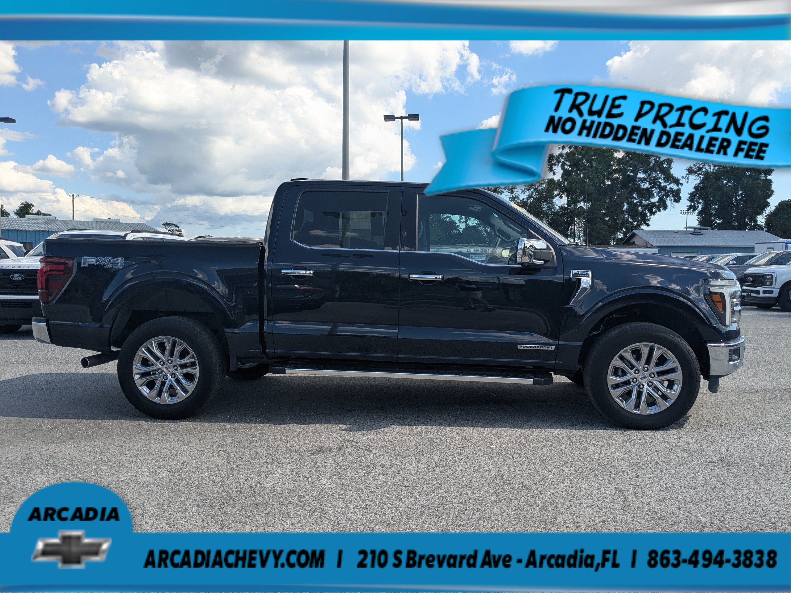 Used 2025 Ford F150 Lariat w/ Equipment Group 501A Mid AWD/4WD image 3