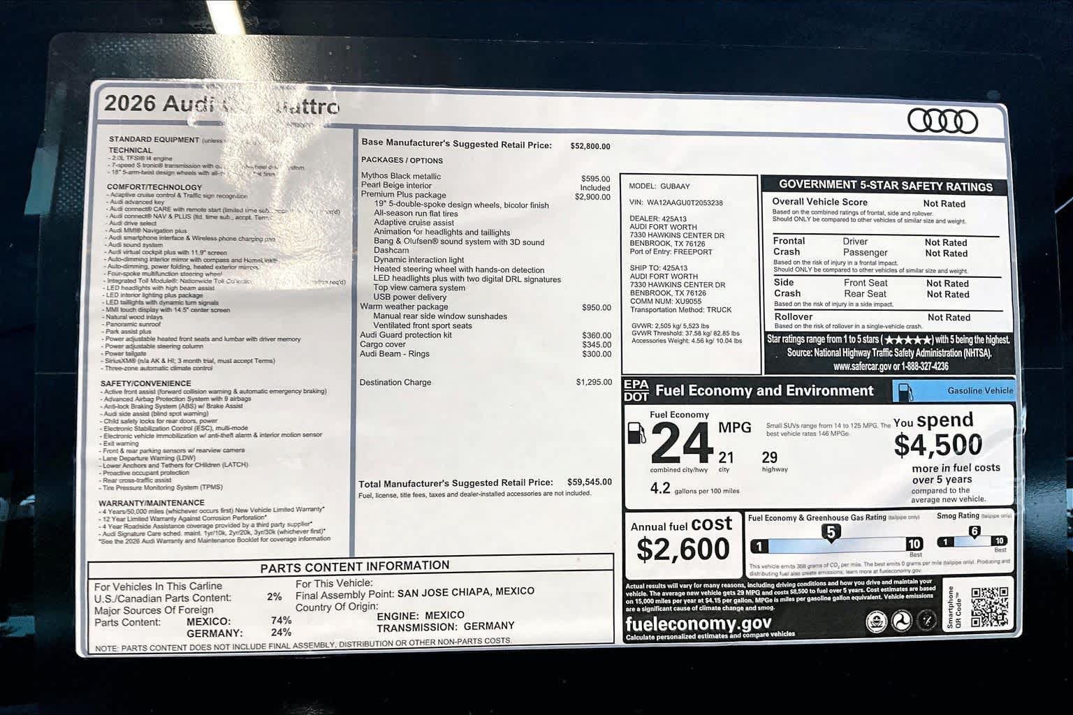 New 2026 Audi Q5 Premium Plus AWD/4WD image 19