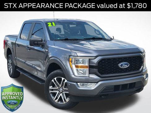 Certified 2021 Ford F150 XL w/ STX Appearance Package AWD/4WD image 1