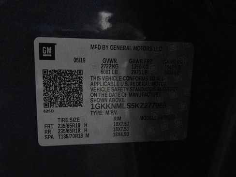 Used 2019 GMC Acadia SLT w/ LPO, Cargo Package image 46