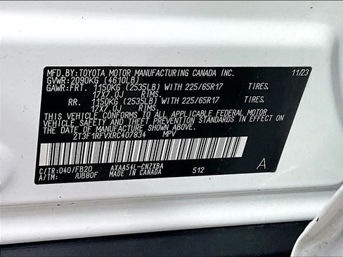 Certified 2024 Toyota RAV4 LE AWD/4WD image 36
