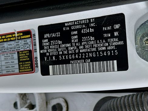 Used 2022 Kia K5 GT-Line w/ GT-Line FWD Premium Package image 12