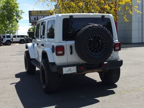 Used 2021 Jeep Wrangler Unlimited Sahara w/ Uconnect 4C Nav & Sound Group AWD/4WD image 7