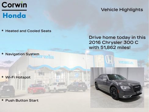 Used 2016 Chrysler 300 C AWD/4WD image 6