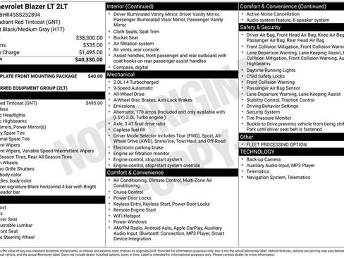 Used 2025 Chevrolet Blazer LT image 27