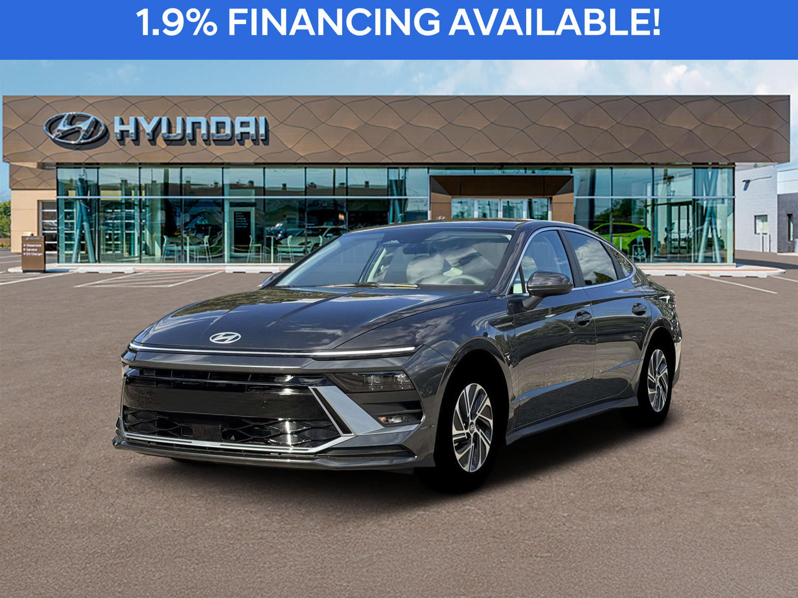 New 2026 Hyundai Sonata Blue FWD image 1