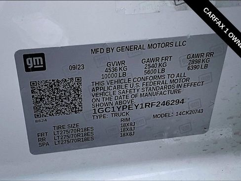 Used 2024 Chevrolet Silverado 2500 LTZ w/ LTZ Convenience Package AWD/4WD image 18