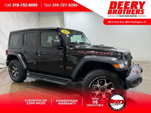 Used 2021 Jeep Wrangler Unlimited Rubicon AWD/4WD image 1