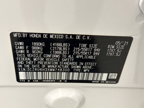 Used 2021 Honda HR-V LX image 11