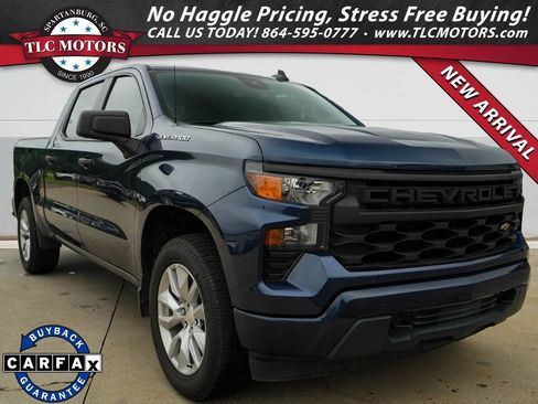 Used 2022 Chevrolet Silverado 1500 Custom AWD/4WD image 1