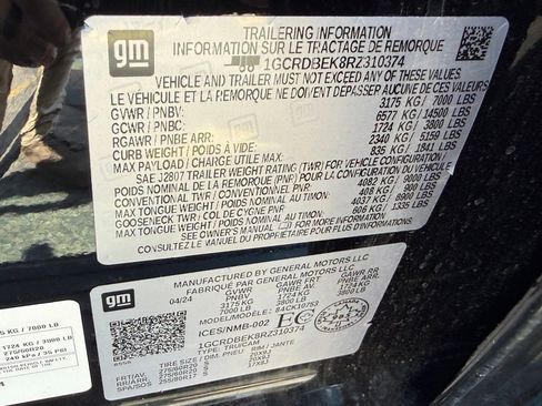 Used 2024 Chevrolet Silverado 1500 Custom AWD/4WD image 52