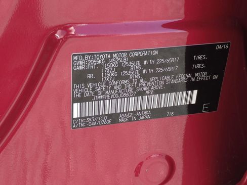 Used 2016 Toyota RAV4 XLE w/ Convenience Package image 28