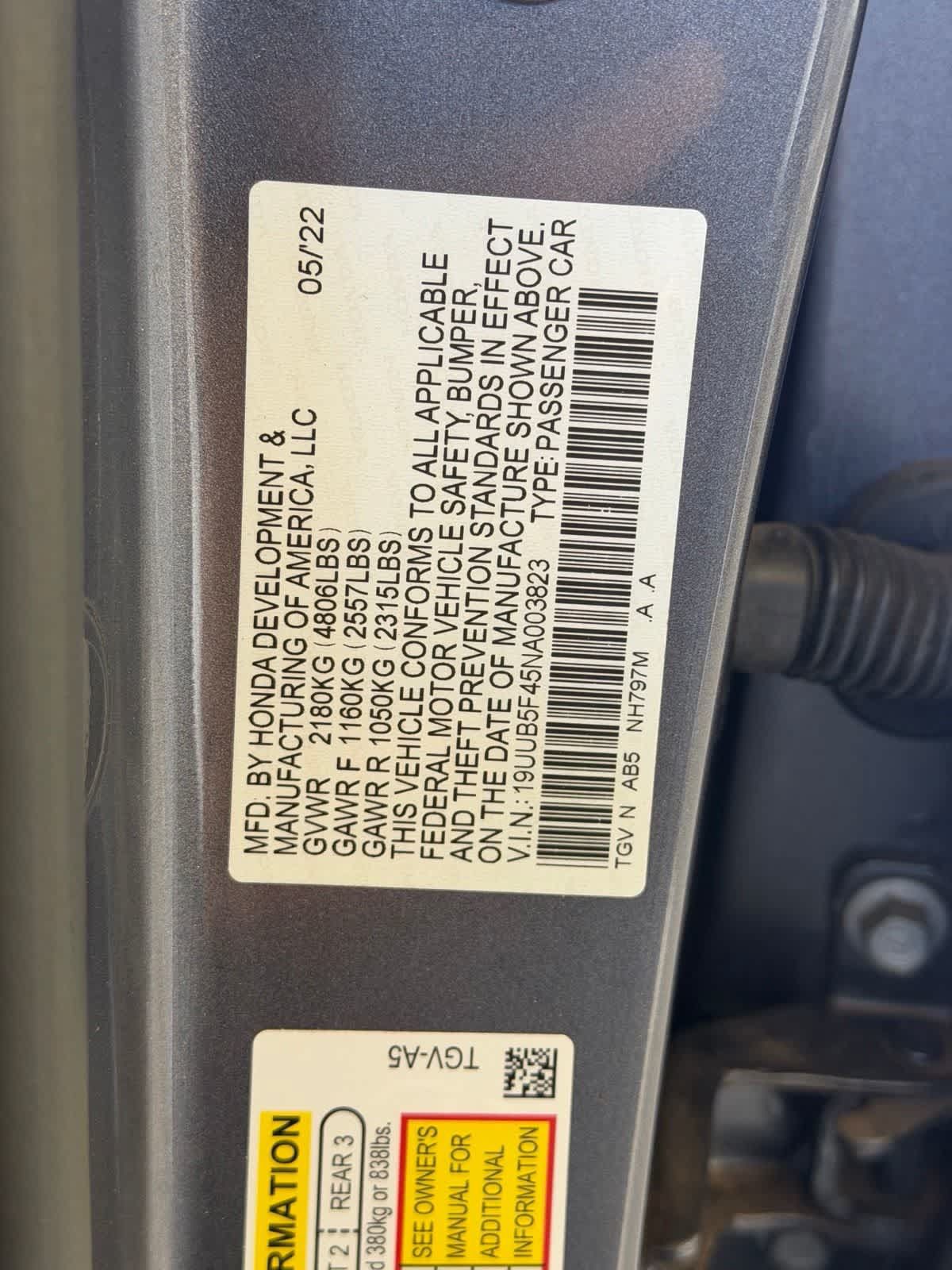 Used 2022 Acura TLX w/ Technology Package FWD image 24