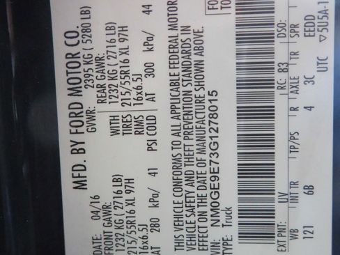 Used 2016 Ford Transit Connect XL image 63