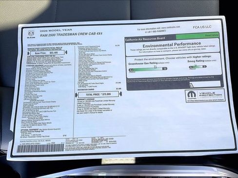 New 2026 RAM 2500 Tradesman image 16