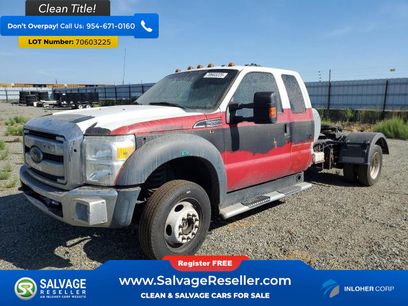 Used 2016 Ford F550 4x4 SuperCab Super Duty