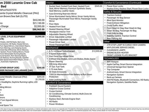 New 2026 RAM 2500 Laramie AWD/4WD image 6