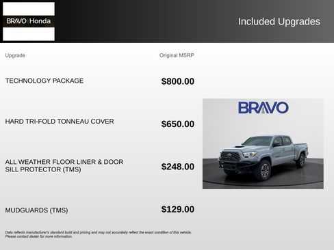 Used 2021 Toyota Tacoma TRD Sport w/ Technology Package AWD/4WD image 5