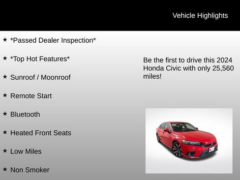 Used 2024 Honda Civic EX image 6