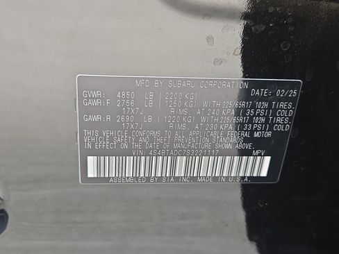 Used 2025 Subaru Outback Premium image 33