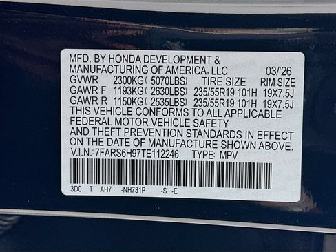 Certified 2026 Honda CR-V Sport Touring image 24