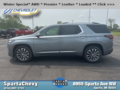 Used 2023 Chevrolet Traverse Premier w/ LPO, Floor Liner Package image 6